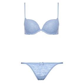lingerie azul primark passagem de ano