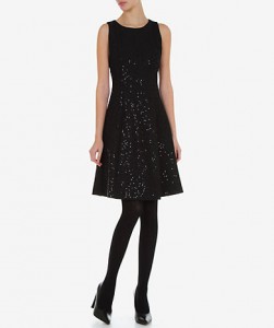 Vestido com aplicação de lantejoulas - Lanidor: 44,95€