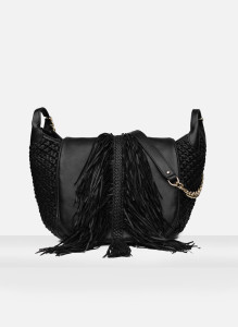 Saco entrançado com franjas - Uterqüe: 145,00€ (195,00€)