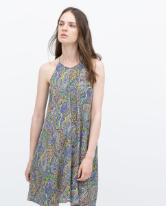 Túnica estampada - Zara: 39,95€