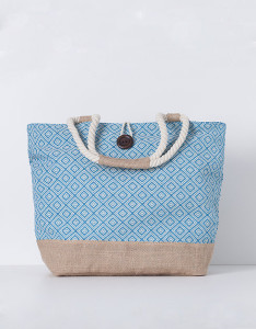 Shopper combinado juta - Blanco: 14,99€ (25,99€)