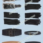 Luvas e Cintos Prada Outono Inverno 