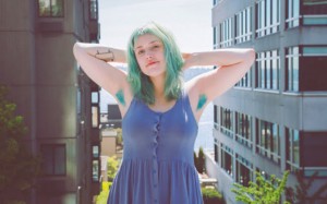 Axilas coloridas, a condizer com o cabelo