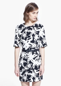 Vestido floral com cinto - Mango: 49,99€