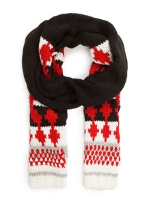 Cachecol desenho alpino - Mango Outlet: 2,99€ (25,99€)