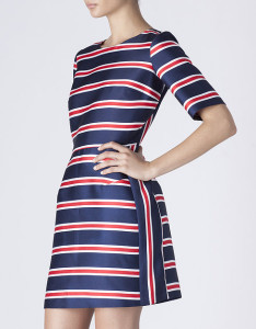 Vestido às riscas - Blanco: 35,99€